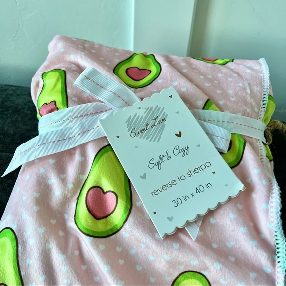Sweet Love Other Nwt Avocado Valentines Day Baby Blanket Poshmark